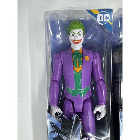 Combat Batman The Joker Action Figures Lot 12 inch Doll DC Comics SpinmasterNEW - Picture 9 of 12